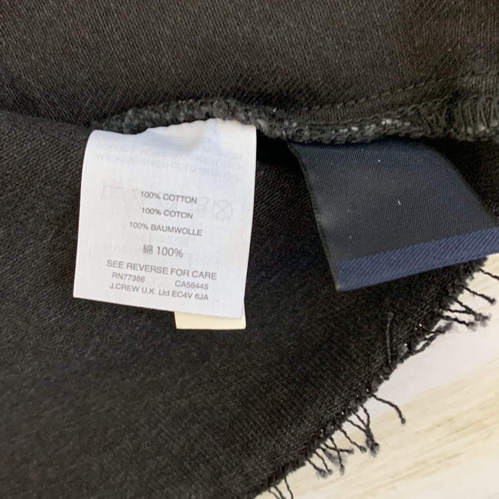 Madewell Black Denim Skirt - Picture 7 of 8